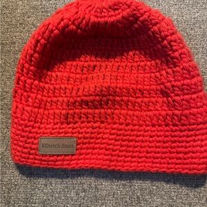Dutch Bros Red Knit Beanie
